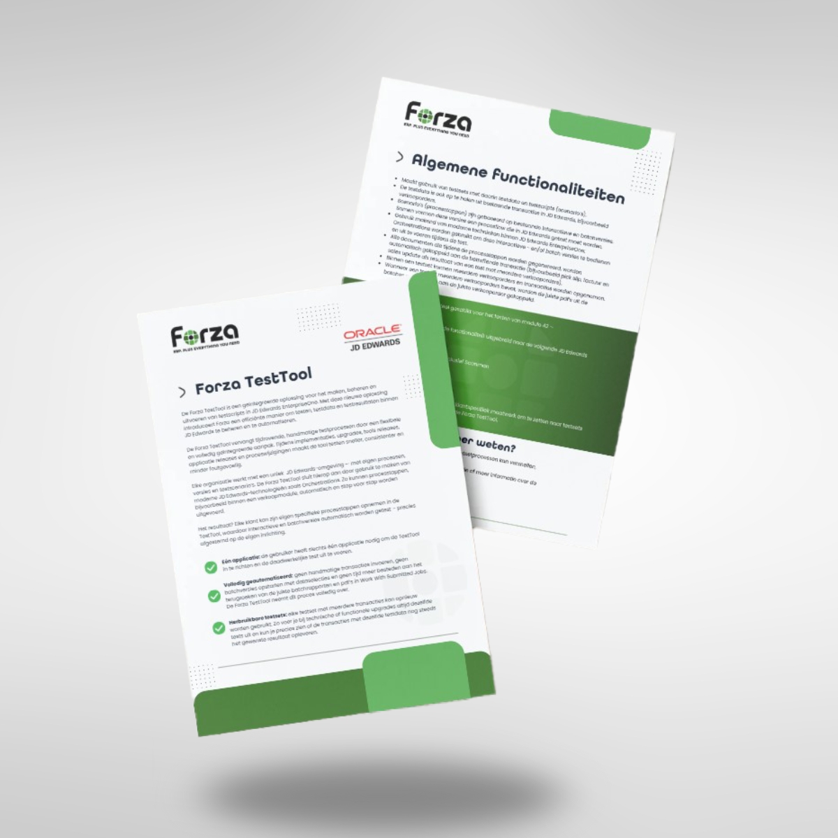 Productsheet Forza TestTool